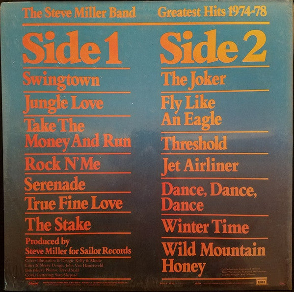 Miller, Steve Band - Greatest Hits 1974-78 (Vinyl, VG+) (Vinyl LP)