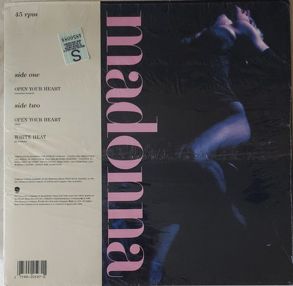 Madonna - Open Your Heart (Vinyl, VG) (Vinyl LP)
