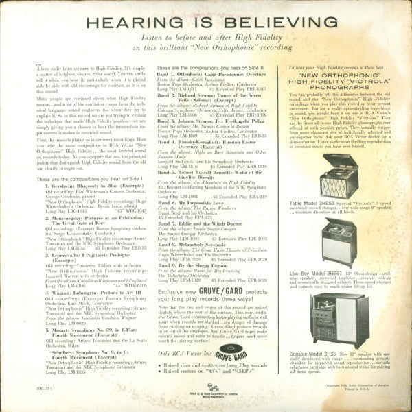 Various - Hearing Is Believing (VG+) (Vinyl LP)