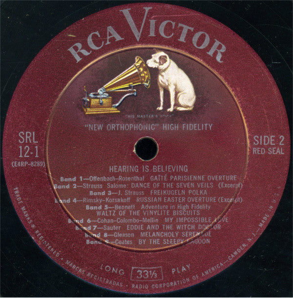 Various - Hearing Is Believing (VG+) (Vinyl LP)