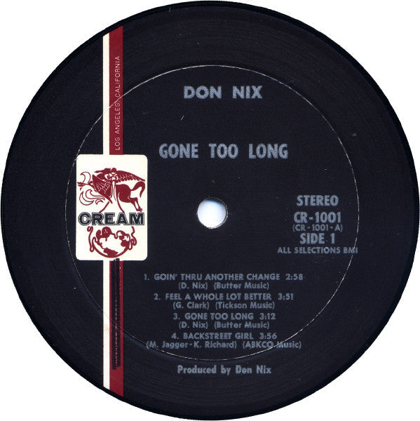 Nix, Don - Gone Too Long (M) (Vinyl LP)