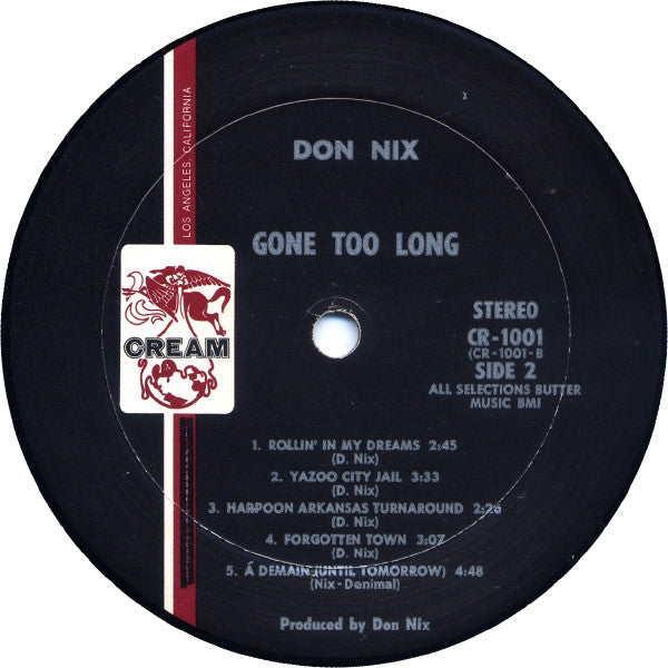 Nix, Don - Gone Too Long (M) (Vinyl LP)