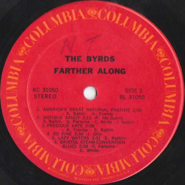Byrds - Farther Along (VG+) (Vinyl LP)