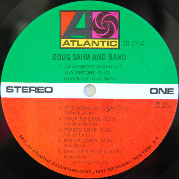 Sahm, Doug And Band - Doug Sahm And Band (Vinyl, M) (Vinyl LP)