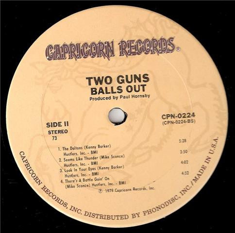 Two Guns - Balls Out (VG+) (Vinyl LP)