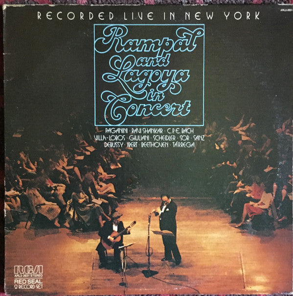 Rampal And Lagoya - Rampal And Lagoya In Concert (Vinyl, VG+) (Vinyl LP)