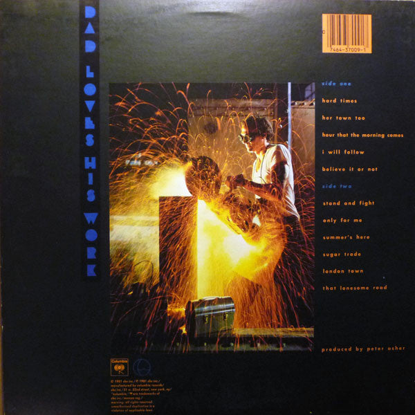 James Taylor, James  - Dad Loves His Work (Vinyl, VG+) (Vinyl LP)