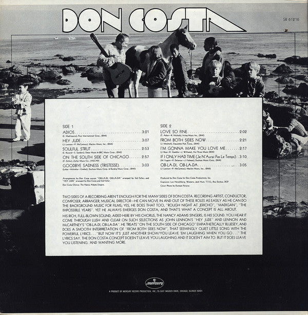 Costa, Don - The Don Costa Concept (VG+) (Vinyl LP)