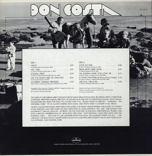 Costa, Don - The Don Costa Concept (VG+) (Vinyl LP)