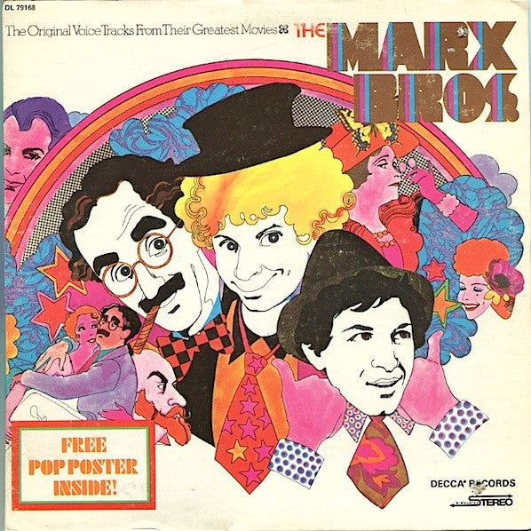 Marx Brothers - The Original Voice Tracks From Their Greatest Movies (Vinyl, VG+) (Vinyl LP)