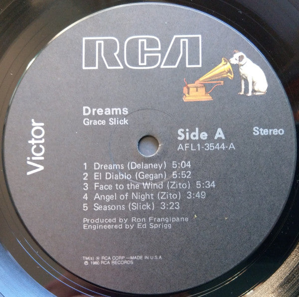 Slick, Grace - Dreams (VG+) (Vinyl LP)