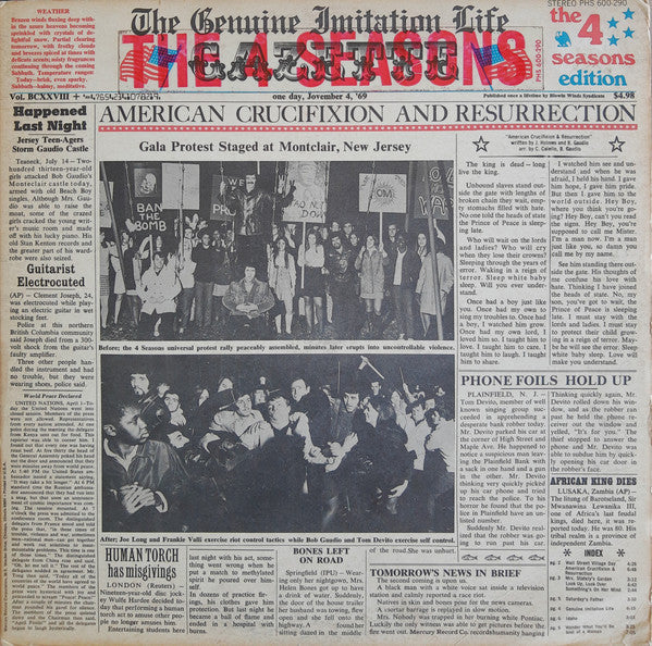 4 Seasons - The Genuine Imitation Life Gazette (NM or M-) (Vinyl LP)