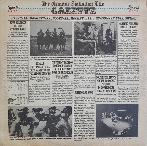 4 Seasons - The Genuine Imitation Life Gazette (NM or M-) (Vinyl LP)