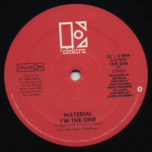 Material - I'm The One (VG) (Vinyl LP)