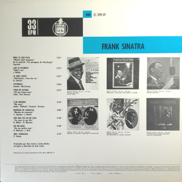 Sinatra, Frank - A Mi Manera (Vinyl, VG+) (Vinyl LP)