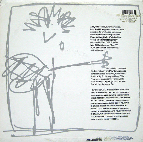 White, Andy  - Rave On Andy White (NM or M-) (Vinyl LP)