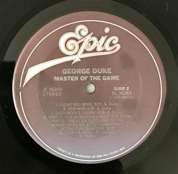 Duke, George - Master Of The Game (VG) (Vinyl LP)