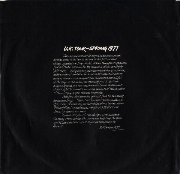 Be Bop Deluxe - Live! In The Air Age (VG) (Vinyl LP)