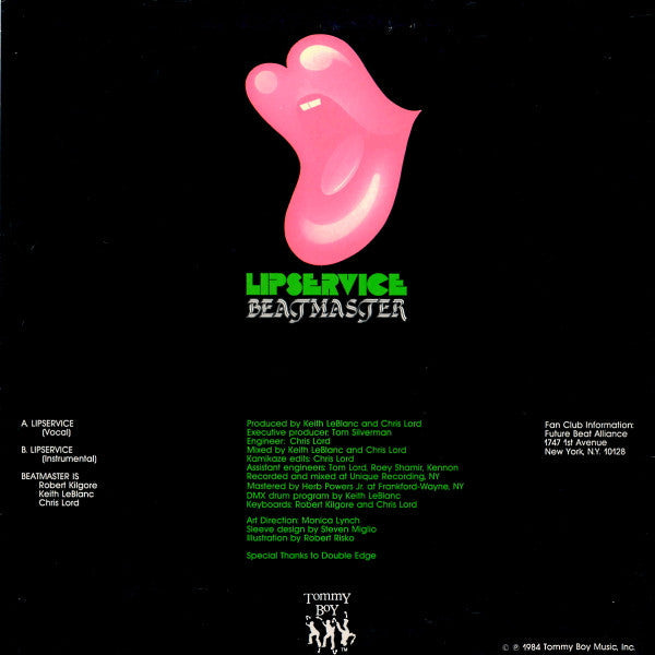 Beatmaster - Lipservice (VG) (Vinyl LP)