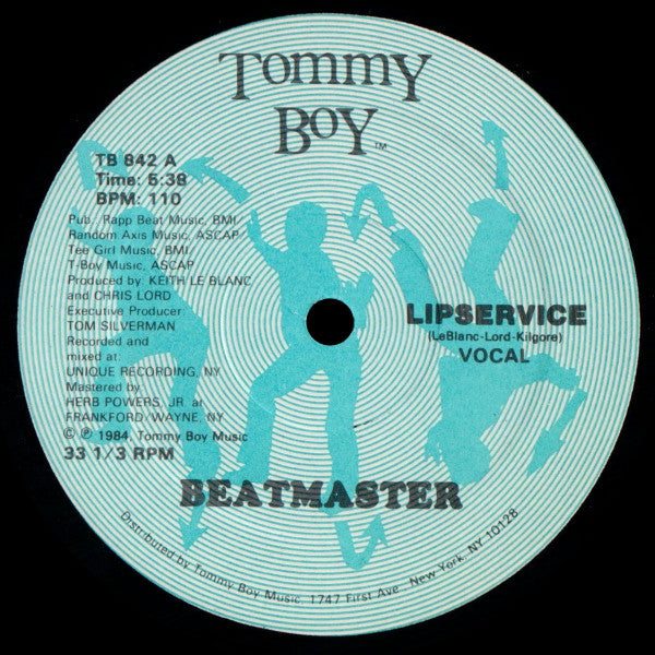 Beatmaster - Lipservice (VG) (Vinyl LP)