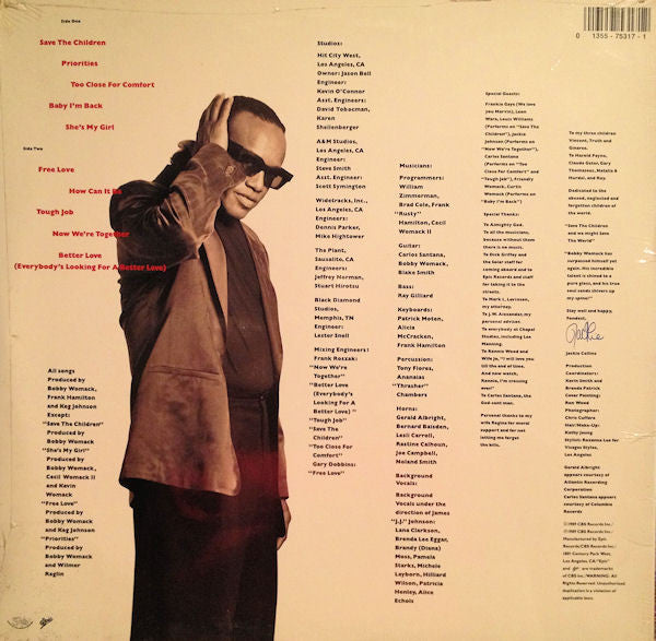 Womack, Bobby - Save The Children (VG+) (Vinyl LP)