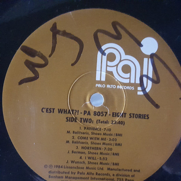 C'est What?! - Eight Stories (VG+) (Vinyl LP)