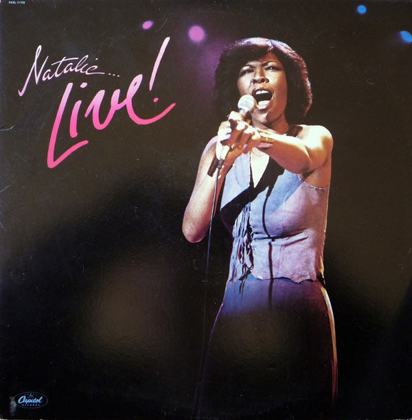 Cole, Natalie - Natalie ... Live! (VG+) (Vinyl LP)