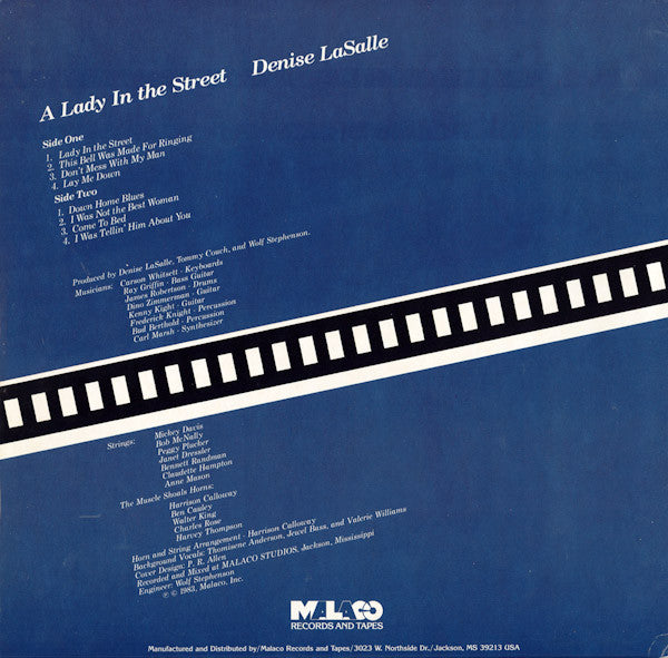 LaSalle, Denise - A Lady In The Street (G+) (Vinyl LP)