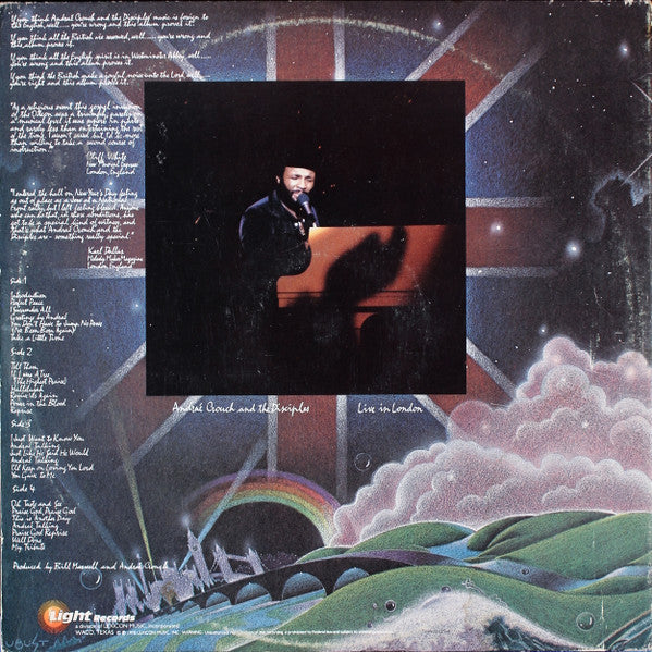 Crouch, Andrae & The Disciples - Live In London (VG+) (Vinyl LP)