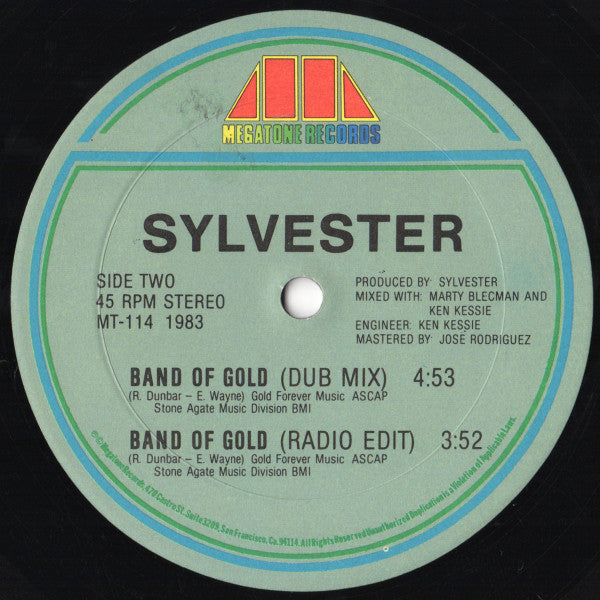 Sylvester - Band Of Gold (VG+) (Vinyl LP)