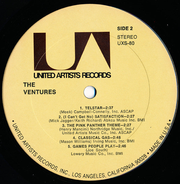 Ventures - The Ventures (Vinyl, VG) (Vinyl LP)