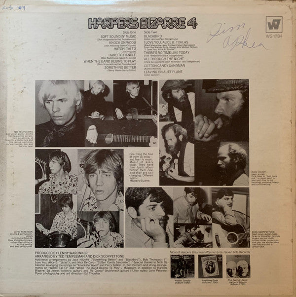 Harpers Bizarre - Harpers Bizarre 4 (VG) (Vinyl LP)