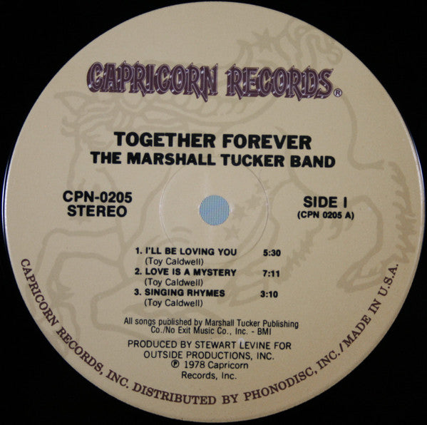 Marshall Tucker Band - Together Forever (Vinyl, VG) (Vinyl LP)