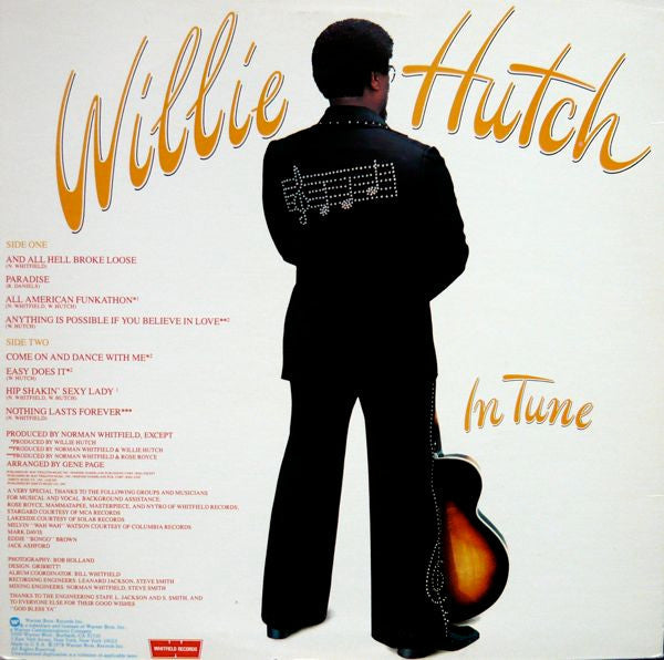 Hutch, Willie - In Tune (VG+) (Vinyl LP)