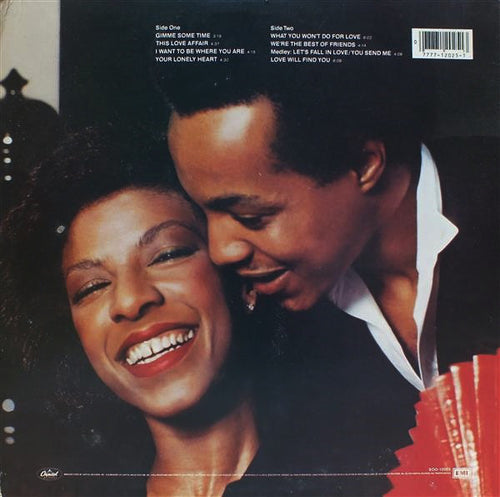 Cole, Natalie & Peabo Bryson - We're The Best Of Friends (VG+) (Vinyl LP)