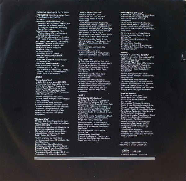 Cole, Natalie & Peabo Bryson - We're The Best Of Friends (VG+) (Vinyl LP)