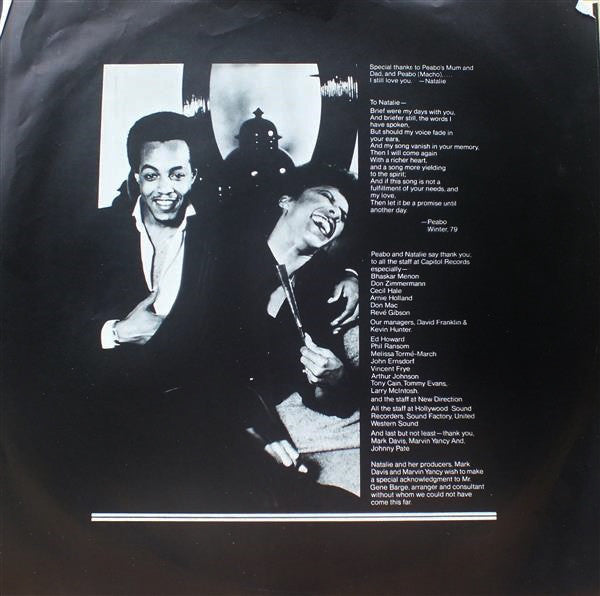 Cole, Natalie & Peabo Bryson - We're The Best Of Friends (VG) (Vinyl LP)