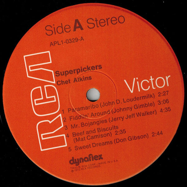 Atkins, Chet - Superpickers (VG+) (Vinyl LP)