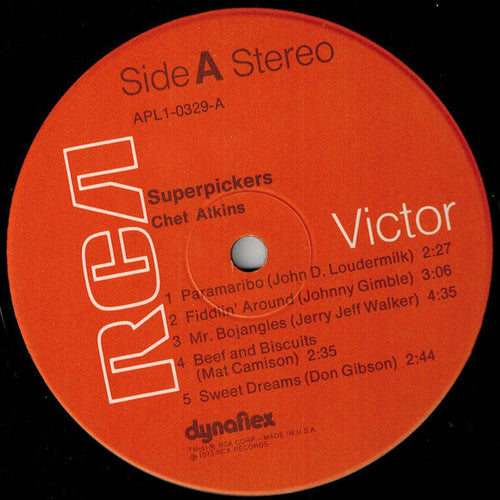 Atkins, Chet - Superpickers (VG+) (Vinyl LP)