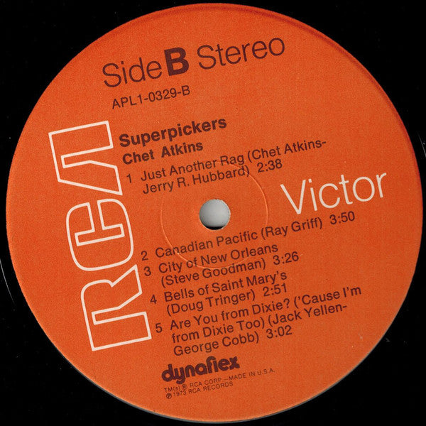 Atkins, Chet - Superpickers (VG+) (Vinyl LP)