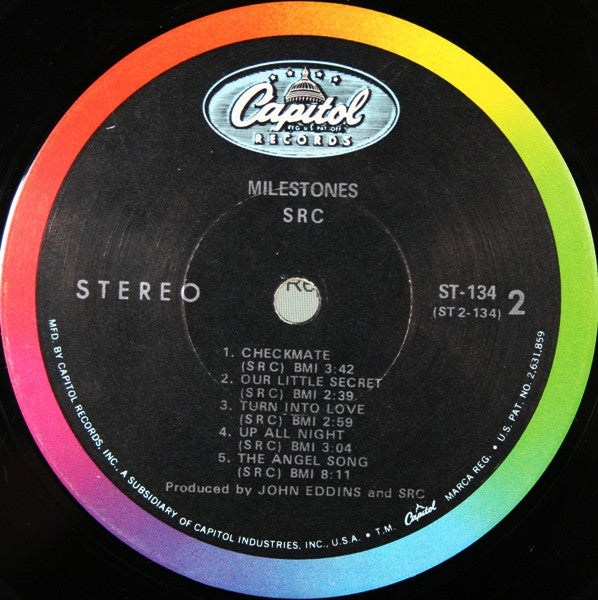 SRC - Milestones (Vinyl, VG+) (Vinyl LP)
