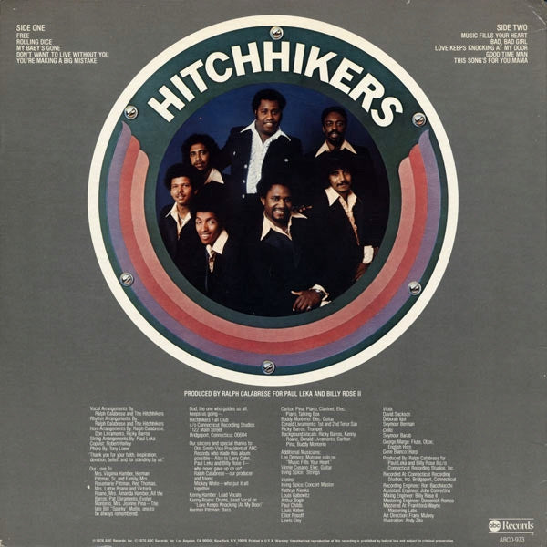 Hitchhikers - Hitchhikers (VG+) (Vinyl LP)