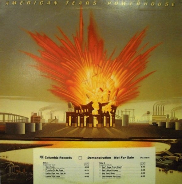 American Tears - Powerhouse (VG+) (Vinyl LP)