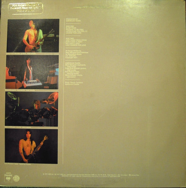 American Tears - Powerhouse (VG+) (Vinyl LP)