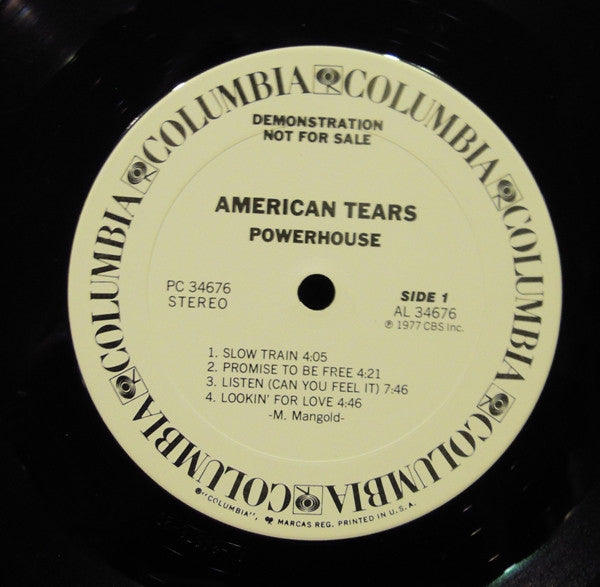 American Tears - Powerhouse (VG+) (Vinyl LP)