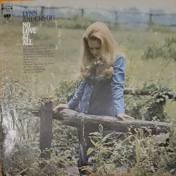 Anderson, Lynn - No Love At All (VG+) (Vinyl LP)