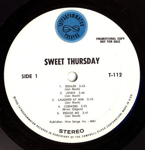 Sweet Thursday - Sweet Thursday (VG) (Vinyl LP)