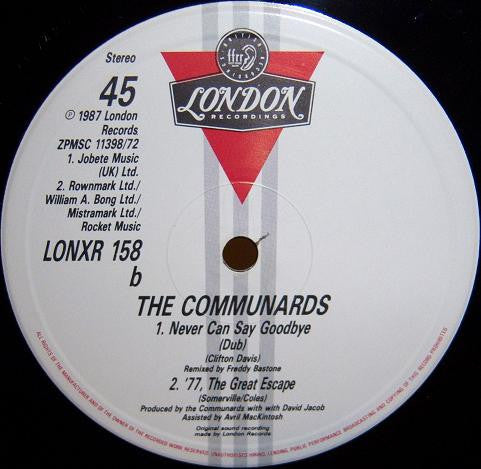 Communards - Never Can Say Goodbye (Remix) (VG) (Vinyl LP)