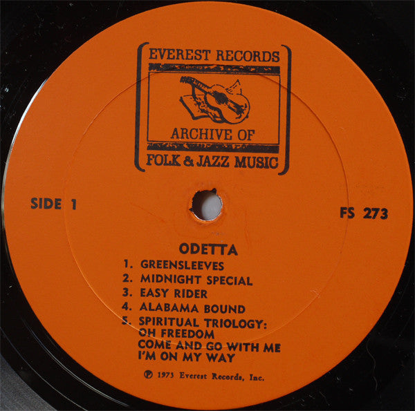 Odetta - Odetta (Vinyl, VG) (Vinyl LP)