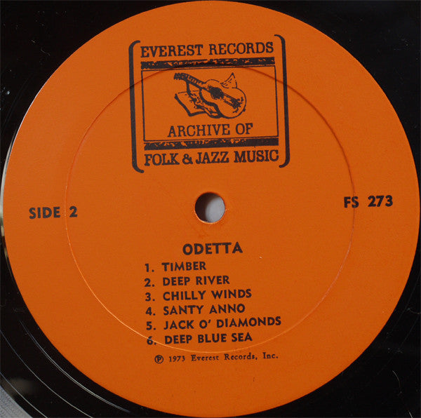 Odetta - Odetta (Vinyl, VG) (Vinyl LP)